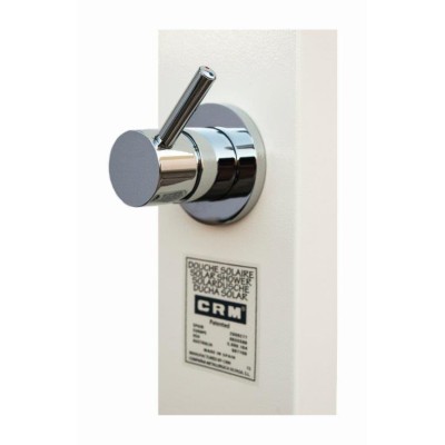 Solární sprcha 30L - Bílé čelo - S oplachem nohou