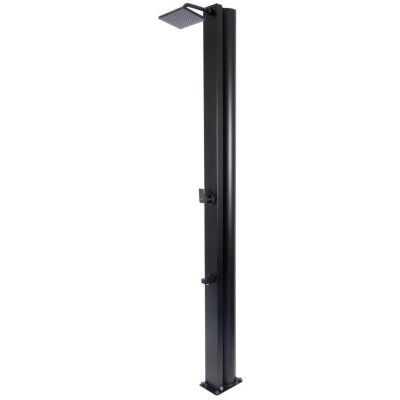 Solární sprcha 30L - Černá - S oplachem nohou