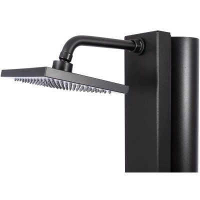 Solární sprcha 30L - Černá - S oplachem nohou