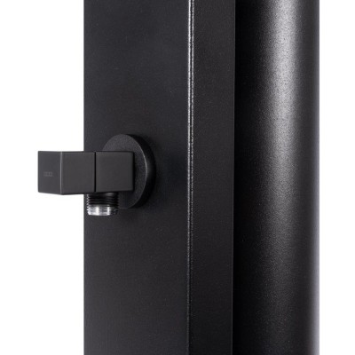 Solární sprcha 30L - Černá - S oplachem nohou