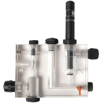 Paněl pro měření volného chlóru s ampérometrickou sondou