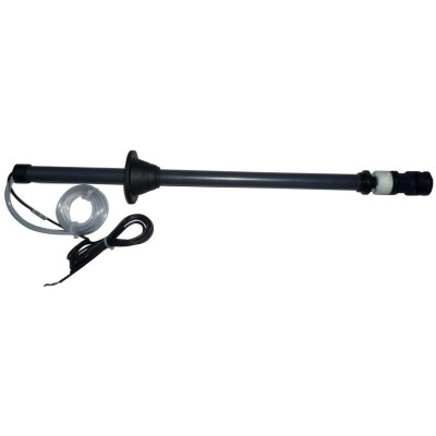 Hlídání hladiny chemikálie v nádobě včetně sacího koše