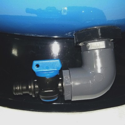 Filtrační nádoba VIENNA II 620 mm - boční ventil