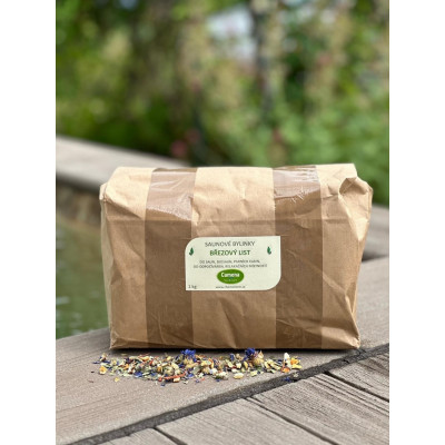 Saunové bylinky BŘÍZA LIST 1Kg