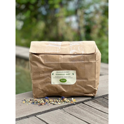 Saunové bylinky LEVANDULE KVĚT 1Kg