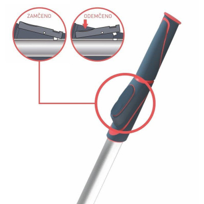 REVOLUTION - teleskopická tyč 1,5 - 4,5m - zesílená