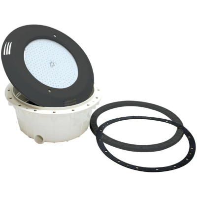 Světlo VA LED "PF" - 33W, bílé, pro fóliové bazény, tmavě šedé