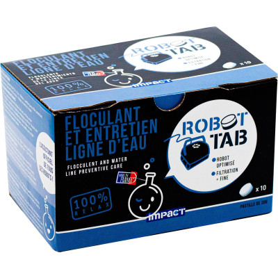 RobotTab Floculant - 10 x 30g