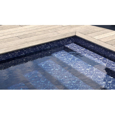 AVfol Decor - Blue Marmor, 1,65m šíře, 1,5mm, 25m role