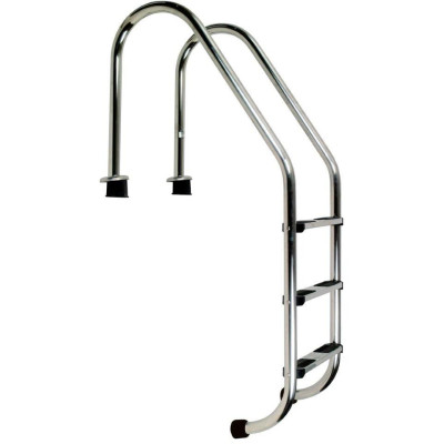 Žebřík nerez Standard s pouzdrem 3 stupňový, AISI 304