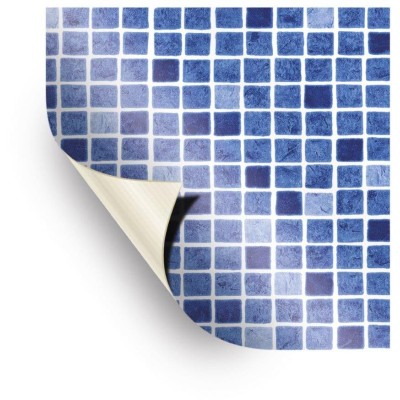 AVfol Decor - Mozaika Modrá, 1,65m šíře, 1,5mm, metráž