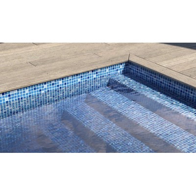 AVfol Decor - Mozaika Modrá, 1,65m šíře, 1,5mm, metráž