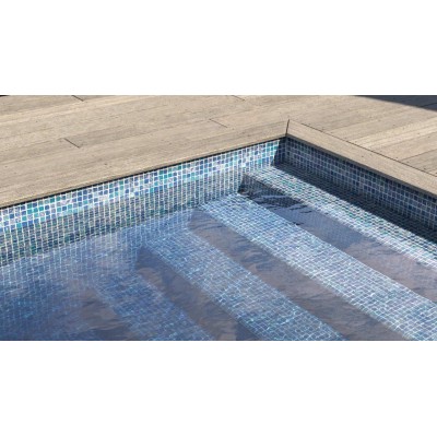 AVfol Decor Protiskluz - Mozaika Azur, 1,65m šíře, 1,5mm, role 20m
