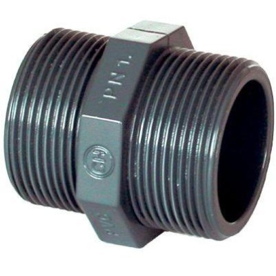 PVC tvarovka - Dvojnipl 1 1/4“ ext.