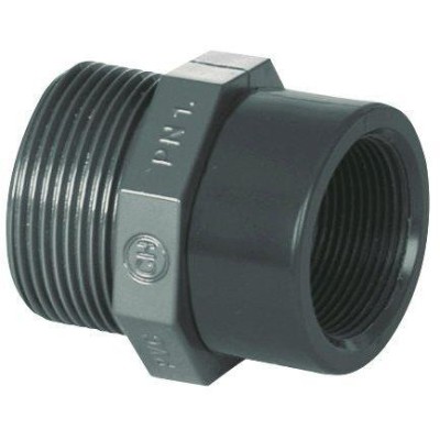 PVC tvarovka - Redukce 1 1/2“ ext. x 1/2“ int.
