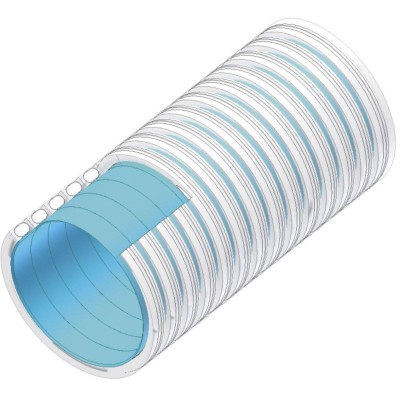PVC flexi hadice - Baz. hadice PROTECT® (vrstva odolná chlóru) ⌀ 63 mm