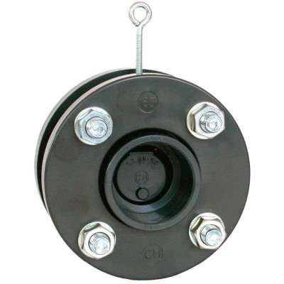 Zpětná klapka s přírubami a s manžetami 250 mm