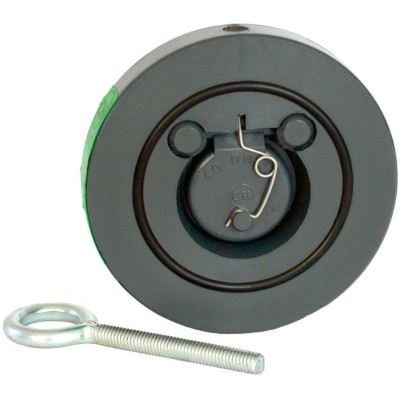 Zpětná klapka s pružinou 125 mm