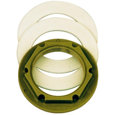 Příslušenství MTS - Kontramatka R 2“ PA 6,6 + dvě těsnění EPDM.