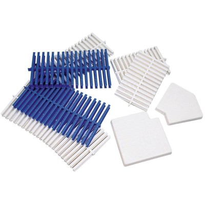 Roh pro roll rošt -- 90° (pro pravoúhlé bazény) 300 mm