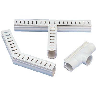 Odvodňovací žlábek s mřížkou (T-kus 90°)