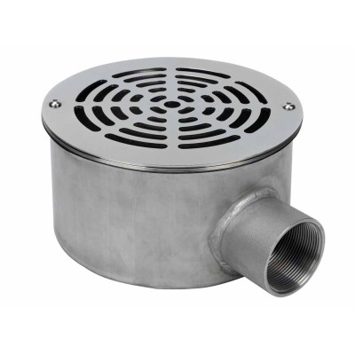 Podlahová výpust NEREZ pro fólii - KRUHOVÁ