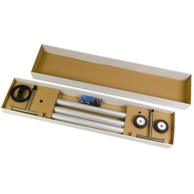 Navíjecí zařízení s teleskop. tyčí "sestav si sám", pojízdné, 3,7–4,6m