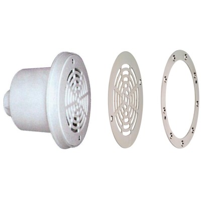 Podlahová výpust Hayward včetně nerezové mřížky a příruby