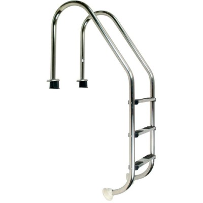 Žebřík nerez Standard s pouzdrem 3 stupňový, AISI 304