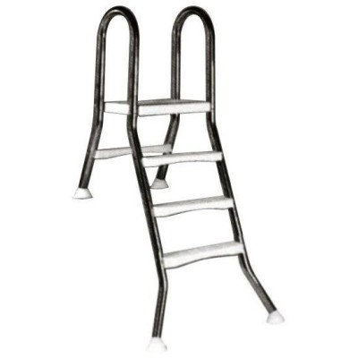 Žebřík ESP pro nezapuštěné bazény, 3+1 stupeň, pro bazény 1 m výšky, AISI 304