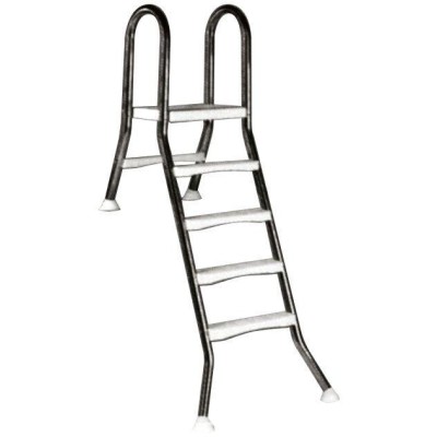 Žebřík ESP pro nezapuštěné bazény, 4+1 stupeň, pro bazény 1,2 m výšky, AISI 304