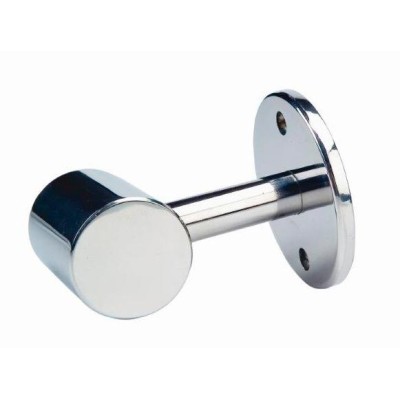 Nerez přírubové úchyty zábradlí -- koncový zaslepený levý