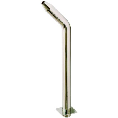 Chrlič - Píšťala vysoká,D25 mm,připojení 63 mm,AISI 316,proud nahoru