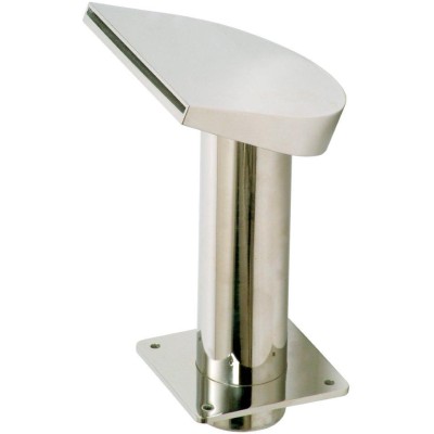 Chrlič - Půlměsíc nízký,Š200 mm,připojení 75 mm,AISI 316,proud nahoru