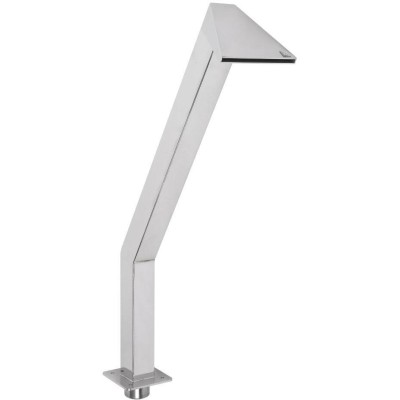 Chrlič - Kačer 400 mm, nerez, připojení 63 mm, povrch zrcadlový lesk