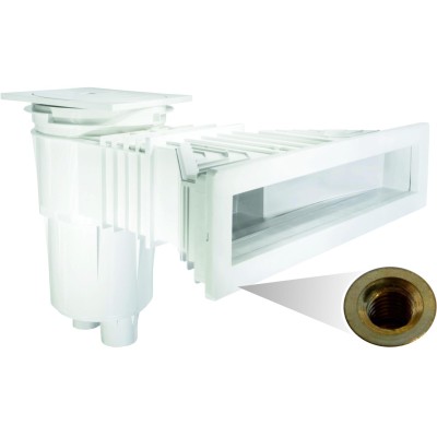 Superskimmer 17,5 l s mosaznými záštřiky